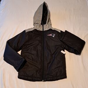 New England Patriots boys jacket NWT